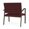 Lesro Newport Bariatric Chair Metal Frame, Bronze, RF Nebbiolo Upholstery NP1401 - alternate 2